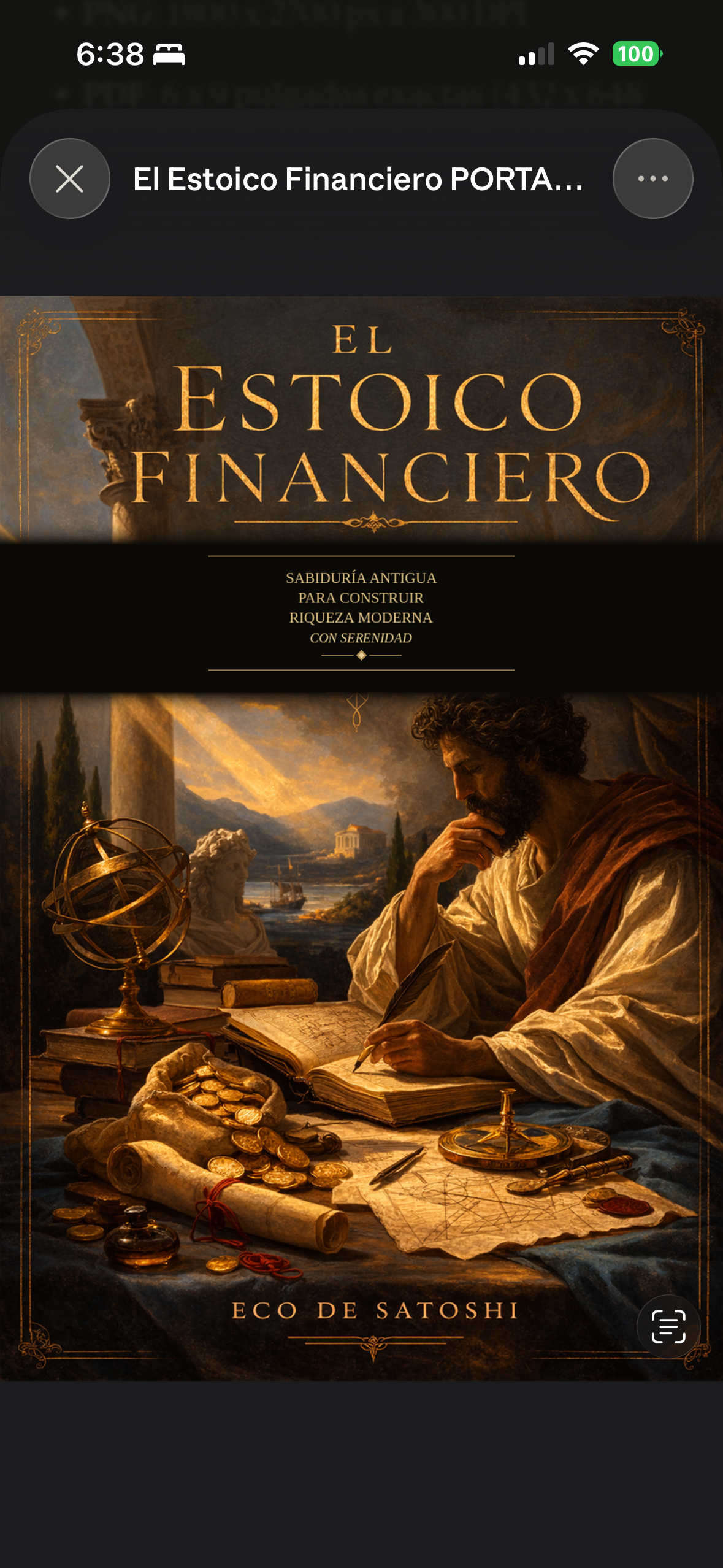 Portada de El Estoico Financiero